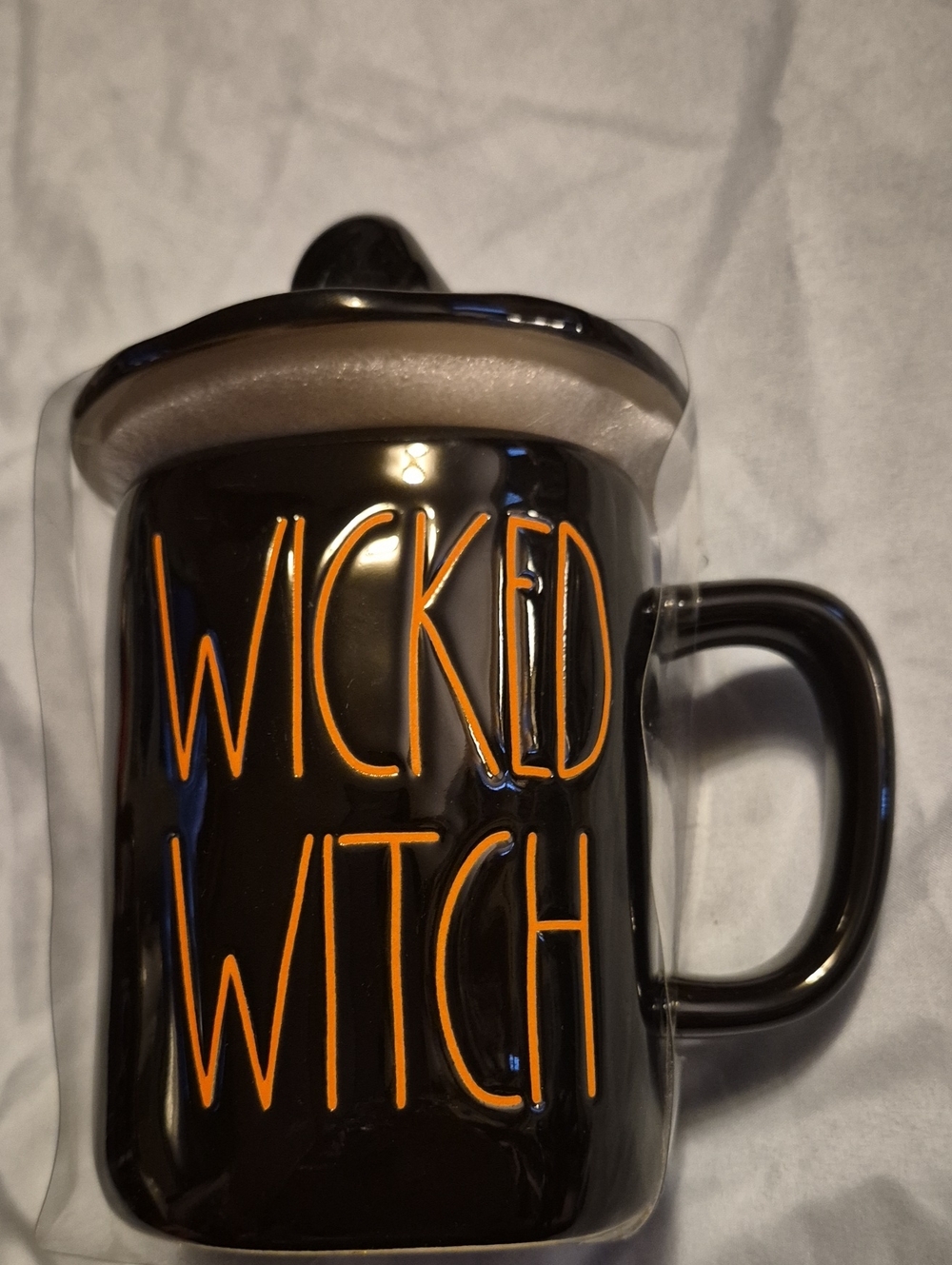 Rae Dunn Wicked Witch Mug With Topper